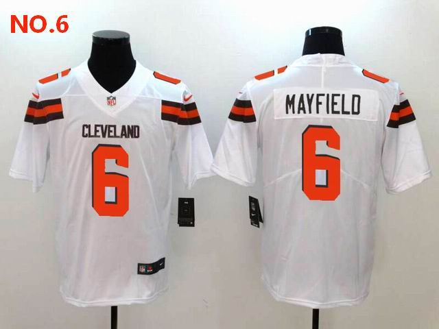 Men's Cleveland Browns #6 Baker Mayfield Jesey NO.6;